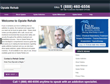 Tablet Screenshot of opiaterehab.com